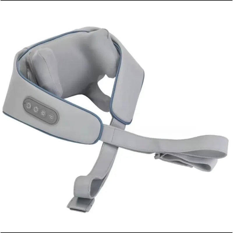 New - Style Cervical Trapezius Shoulder and Neck Vibration Massager, Household Cervical Massager, Neck Kneading Massage Shawl