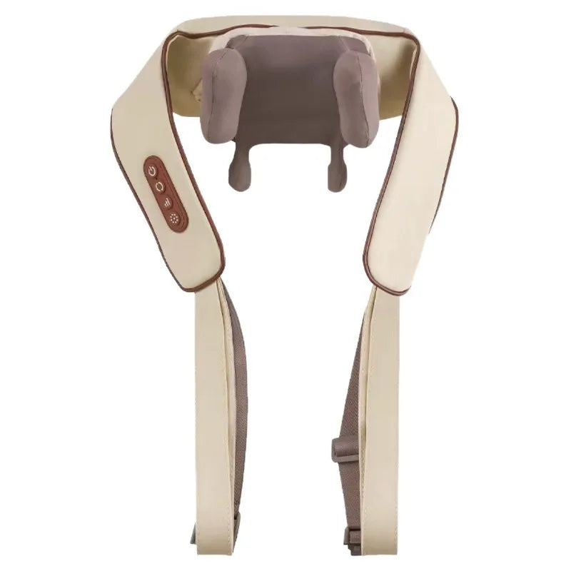 New - Style Cervical Trapezius Shoulder and Neck Vibration Massager, Household Cervical Massager, Neck Kneading Massage Shawl