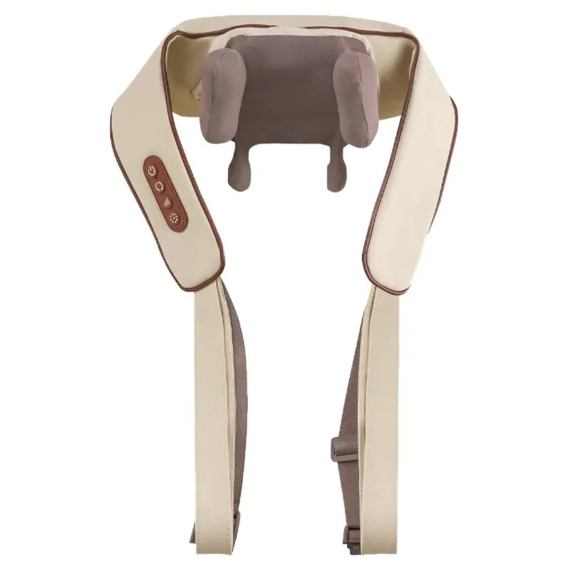 New - Style Cervical Trapezius Shoulder and Neck Vibration Massager, Household Cervical Massager, Neck Kneading Massage Shawl